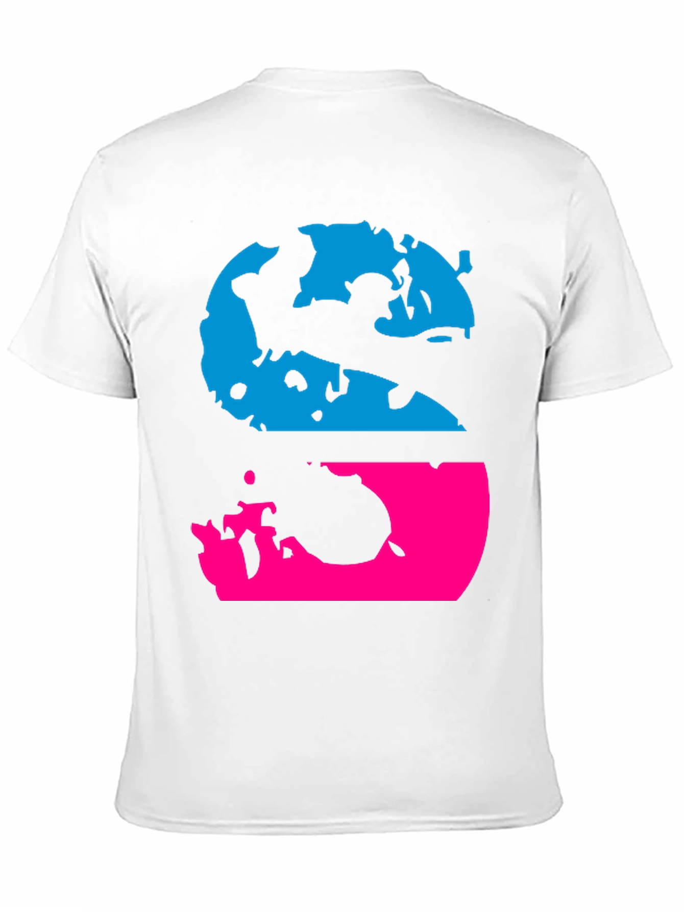 Retro S Graphic Tee - Black Crew Neck T-Shirt