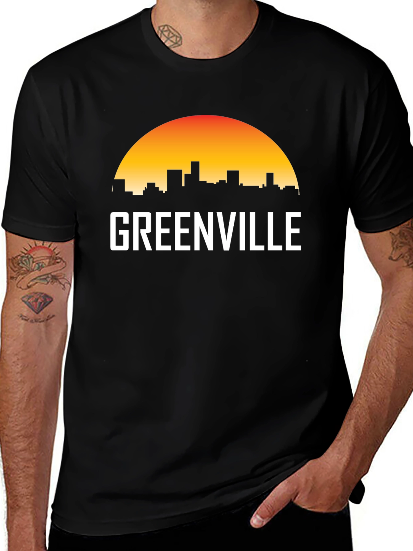 Greenville Skyline T-Shirt
