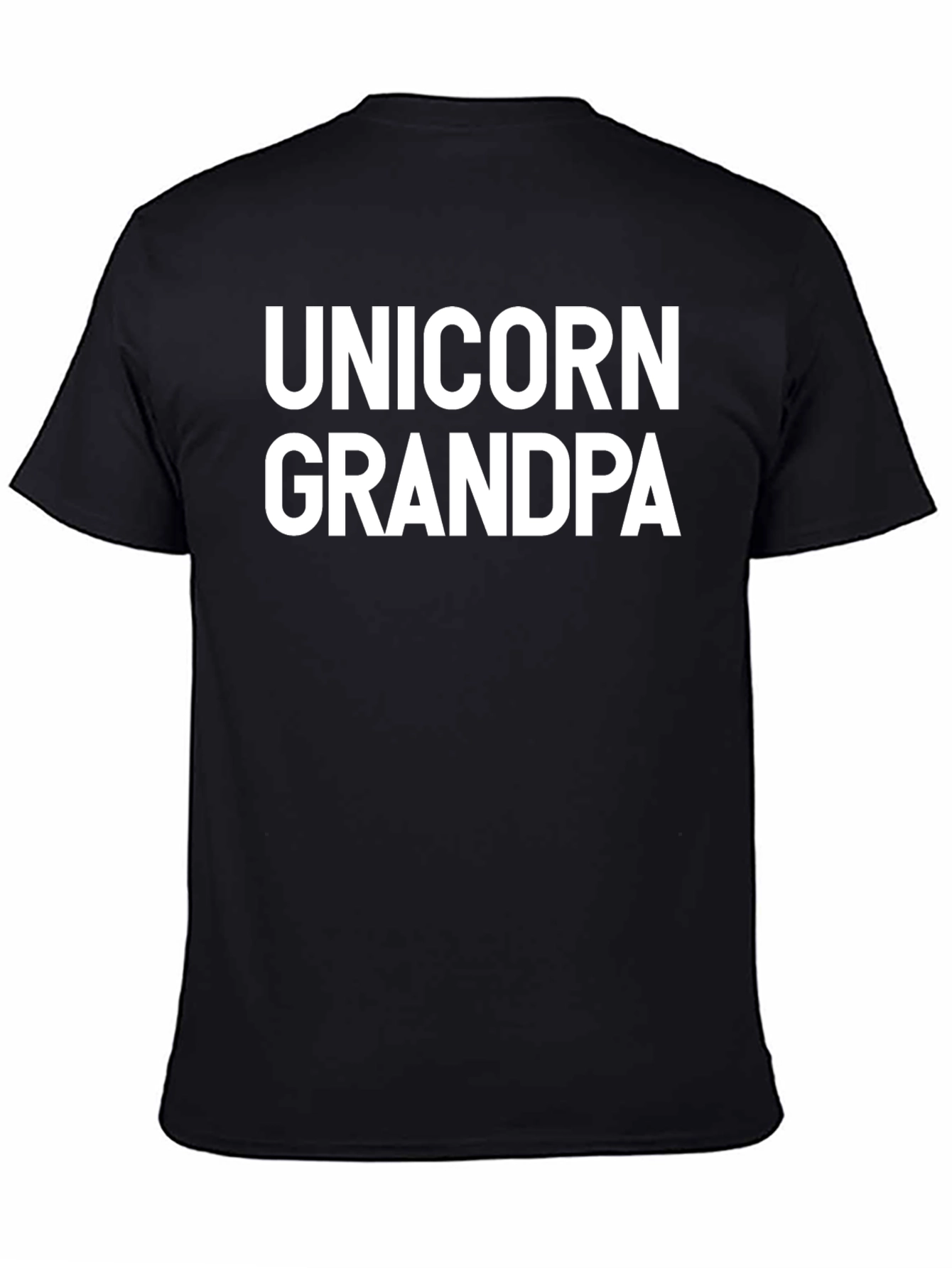 Unicorn Grandpa Graphic T-Shirt