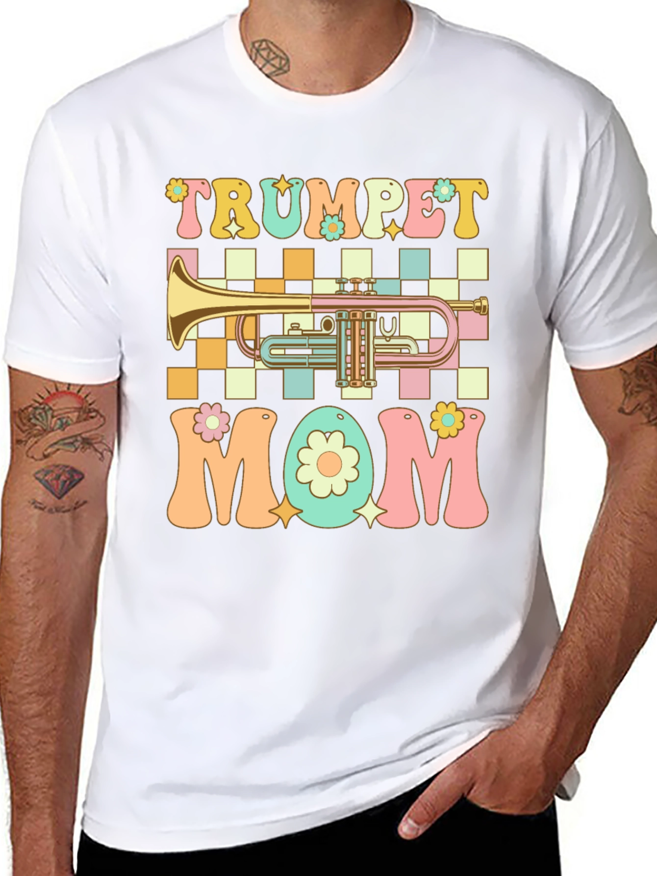 Trumpet Mom T-Shirt - Musical Mothers Day Tee