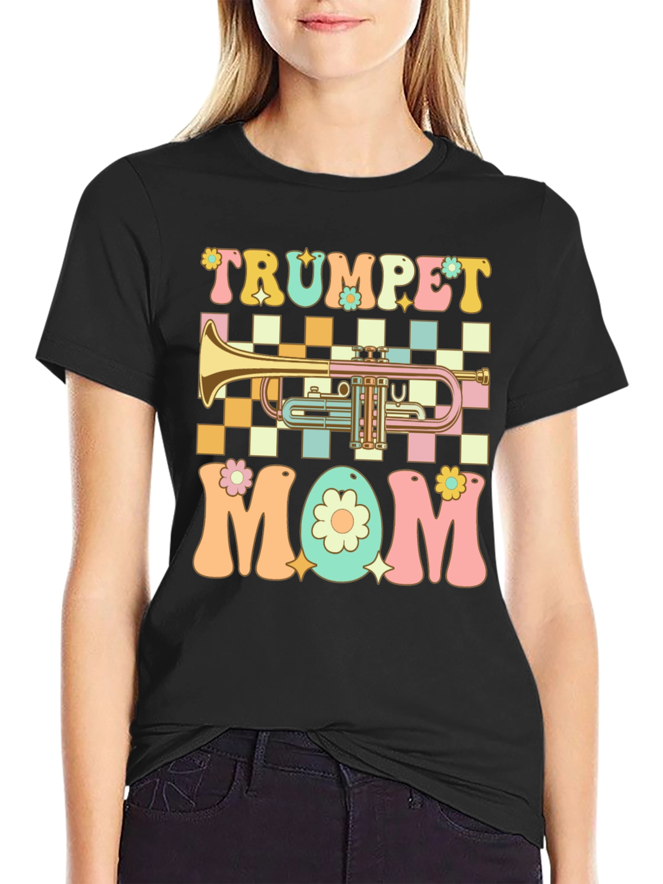 Trumpet Mom T-Shirt - Musical Mothers Day Tee