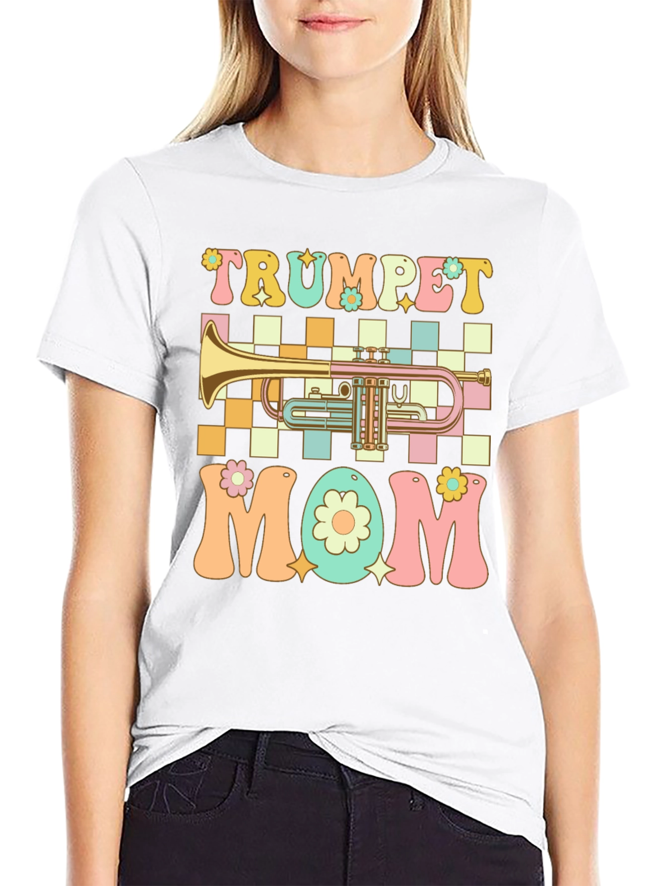 Trumpet Mom T-Shirt - Musical Mothers Day Tee