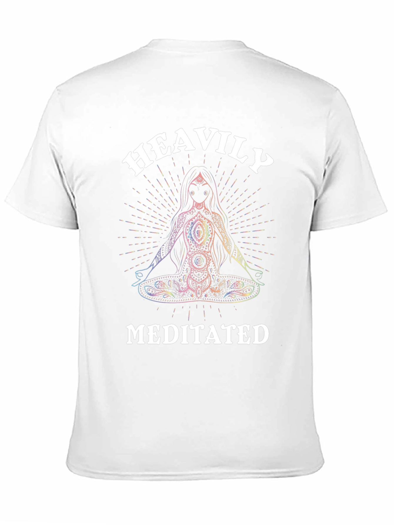 Heavily Meditated T-Shirt - Relaxed Fit Cotton Tee