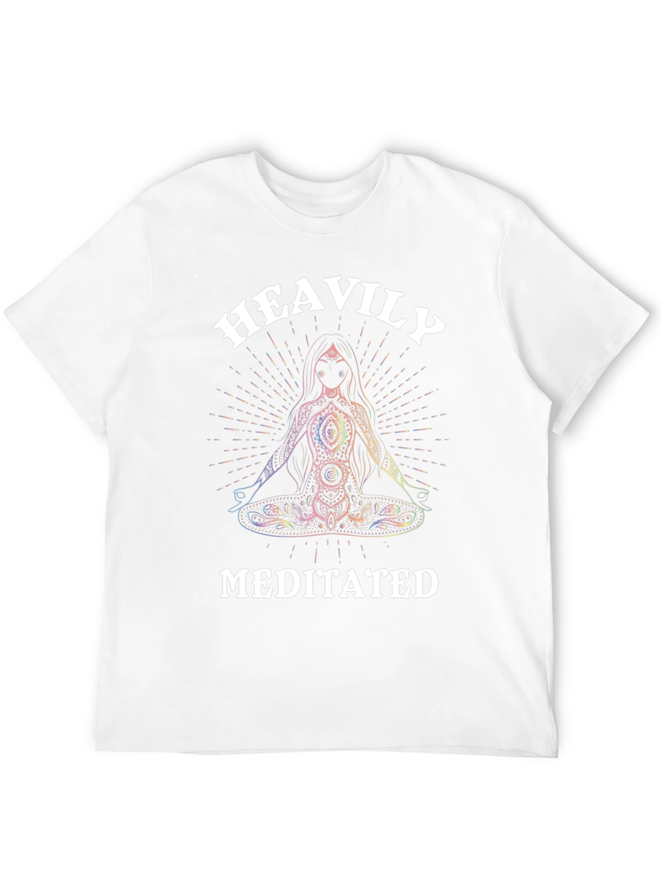 Heavily Meditated T-Shirt - Relaxed Fit Cotton Tee