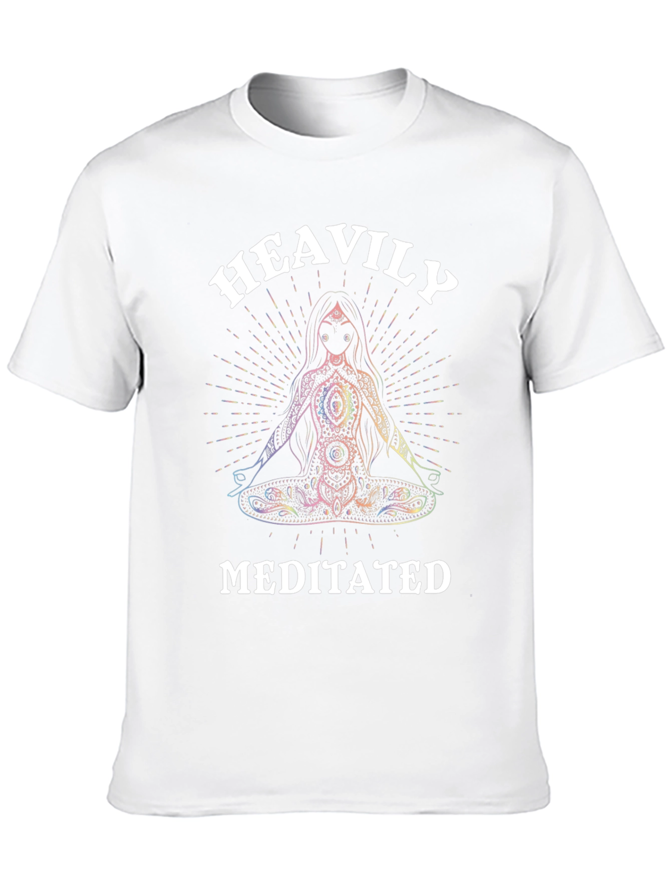 Heavily Meditated T-Shirt - Relaxed Fit Cotton Tee