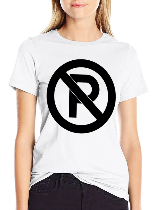 No Parking Black T-Shirt