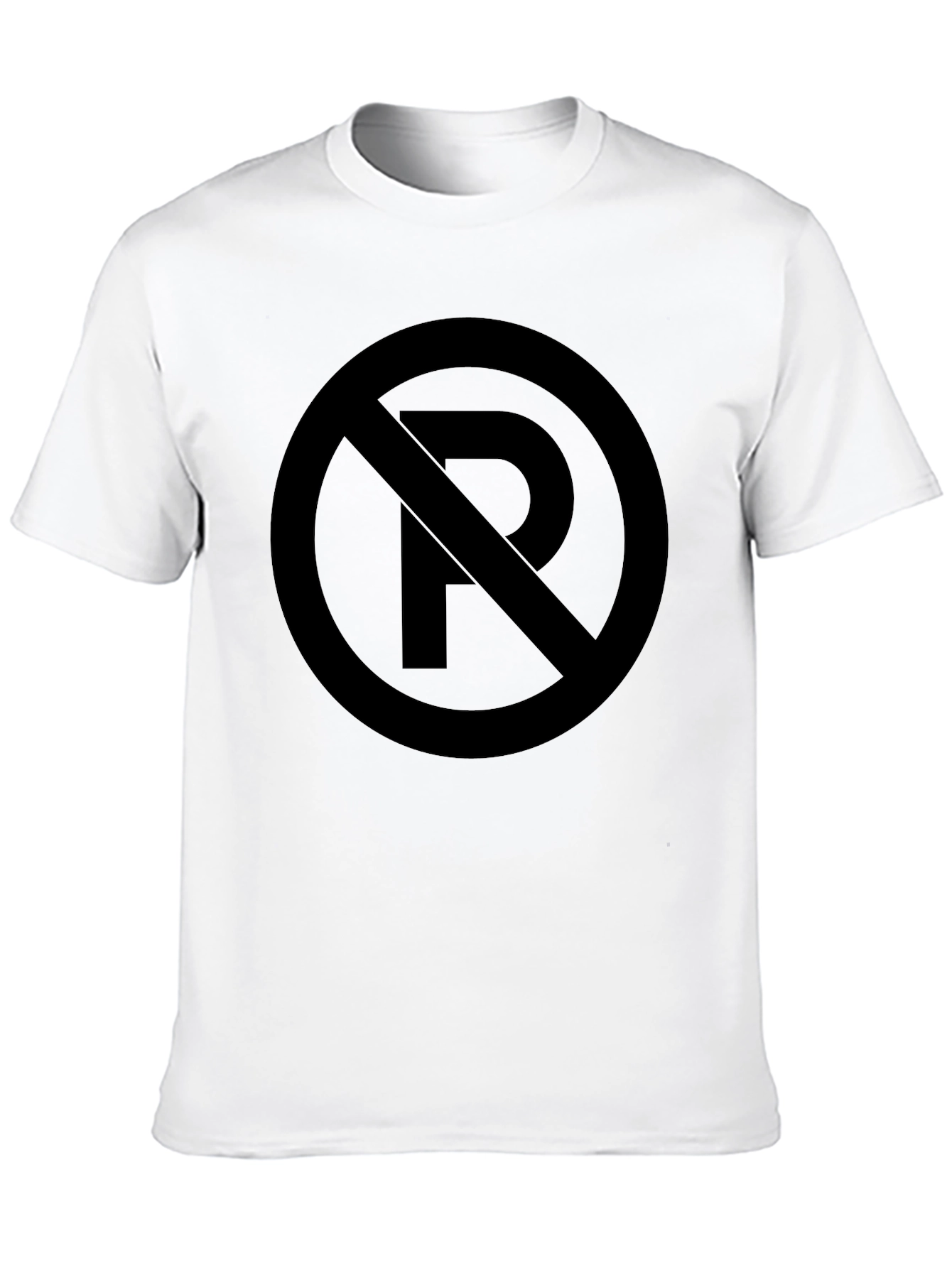 No Parking Black T-Shirt