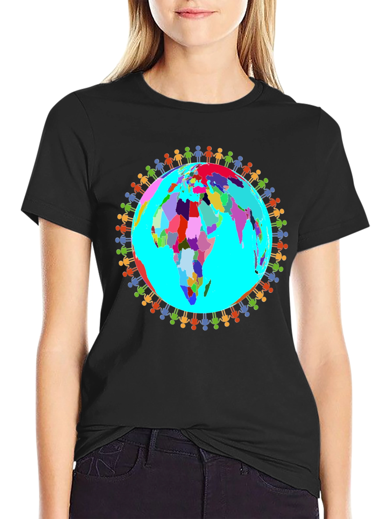 Unity Globe Graphic T-Shirt