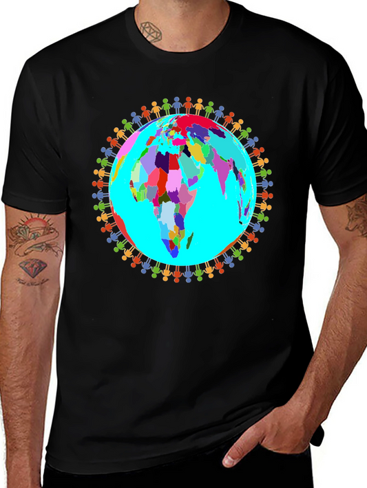 Unity Globe Graphic T-Shirt