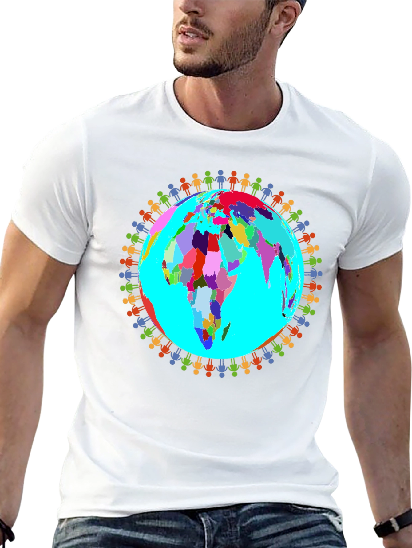 Unity Globe Graphic T-Shirt