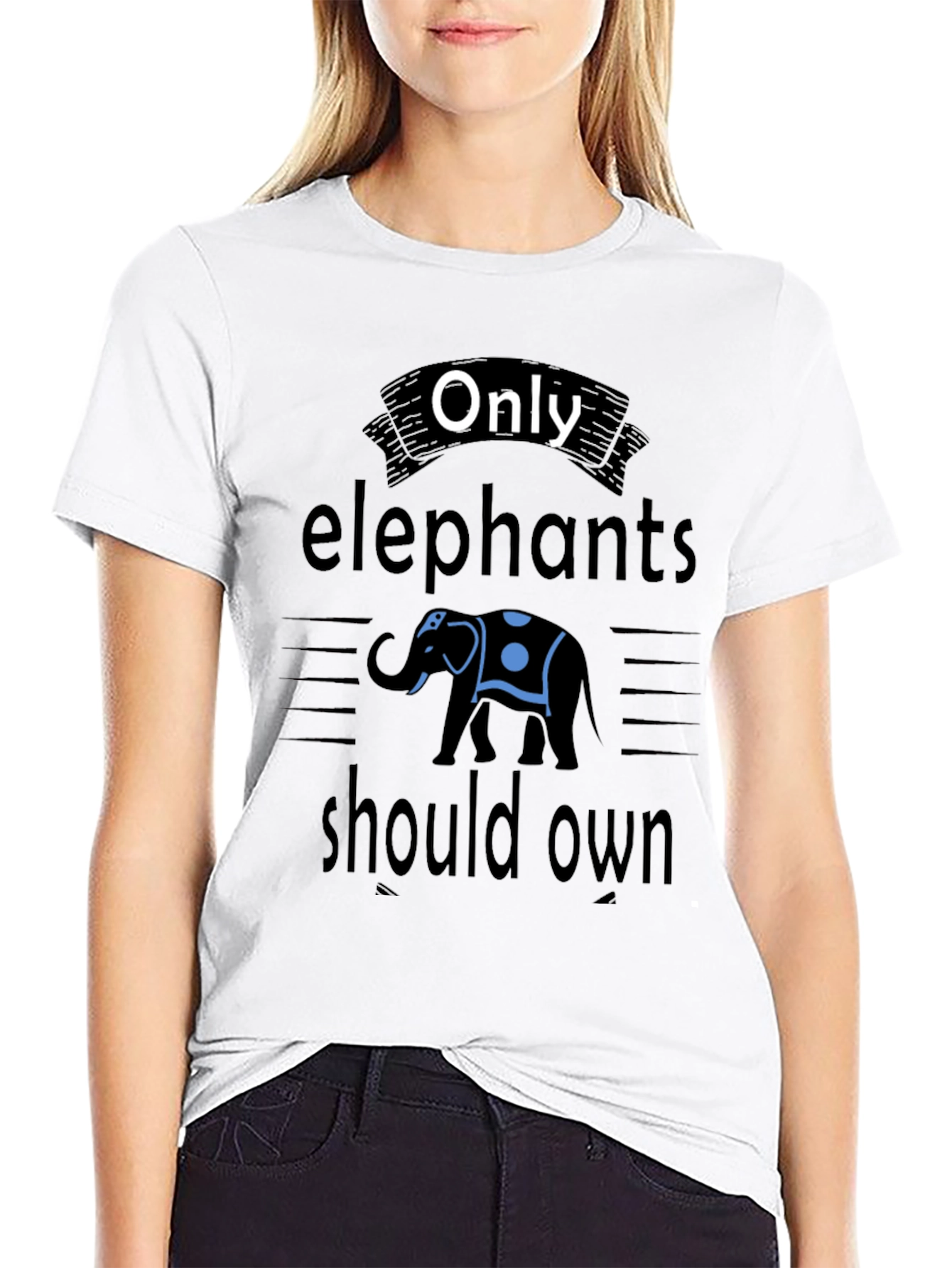 Only Elephants T-Shirt: Unique Graphic Tee