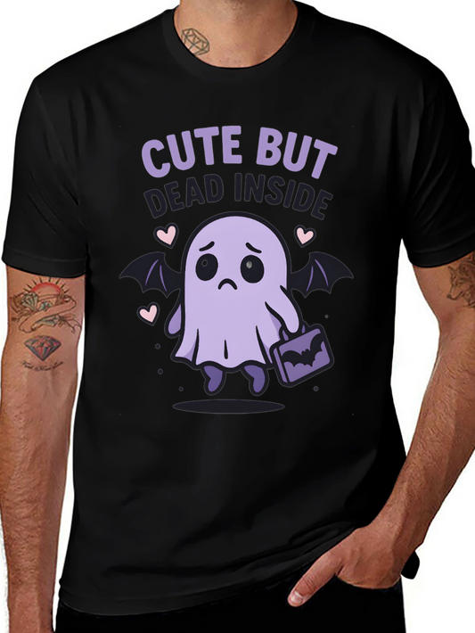 Cute But Dead Inside Ghost T-Shirt