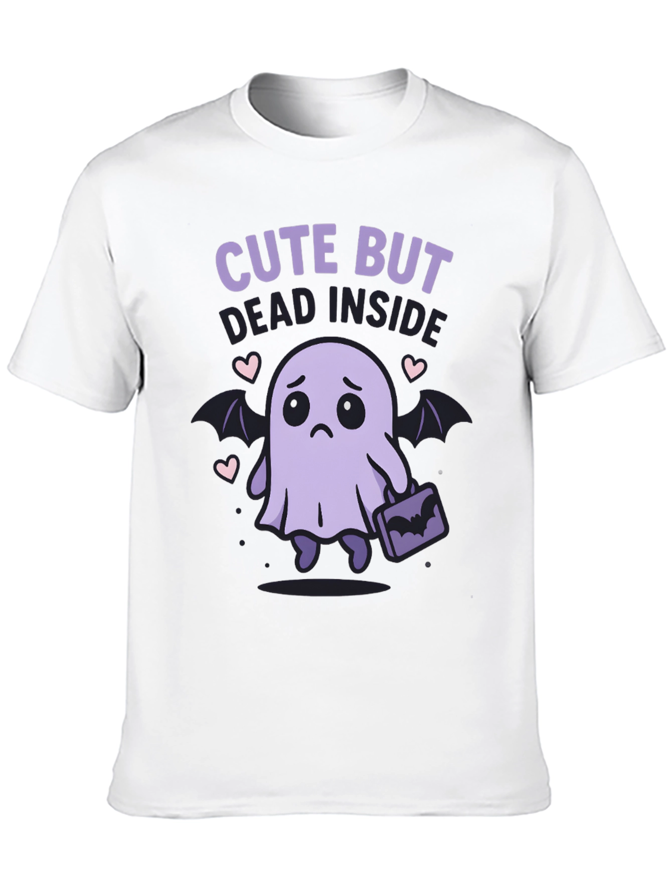 Cute But Dead Inside Ghost T-Shirt