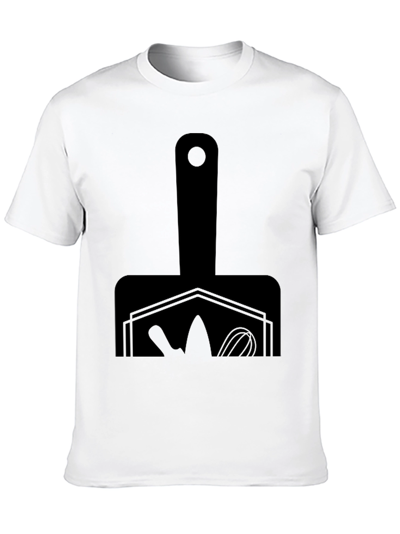 Chefs Tool Graphic Tee - Black Cotton Blend