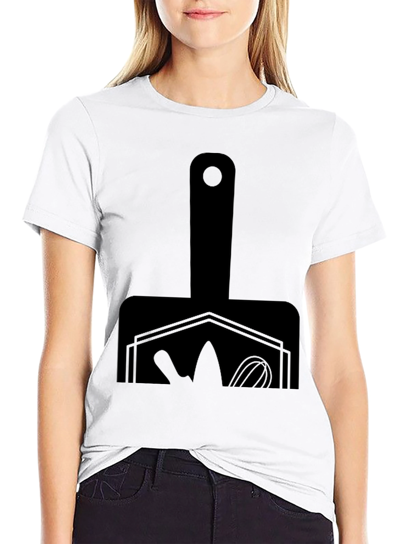 Chefs Tool Graphic Tee - Black Cotton Blend