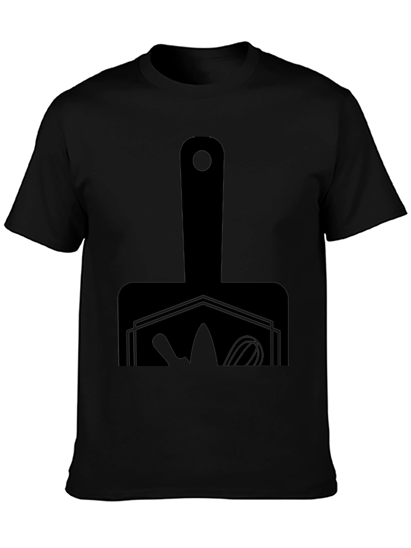 Chefs Tool Graphic Tee - Black Cotton Blend
