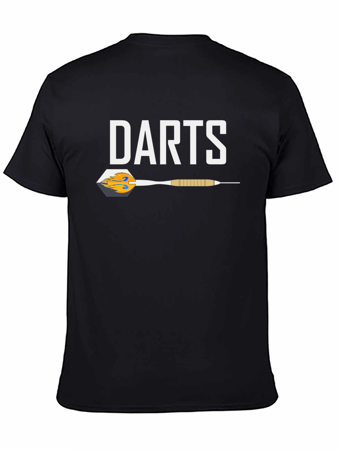 Darts Graphic T-Shirt - Black