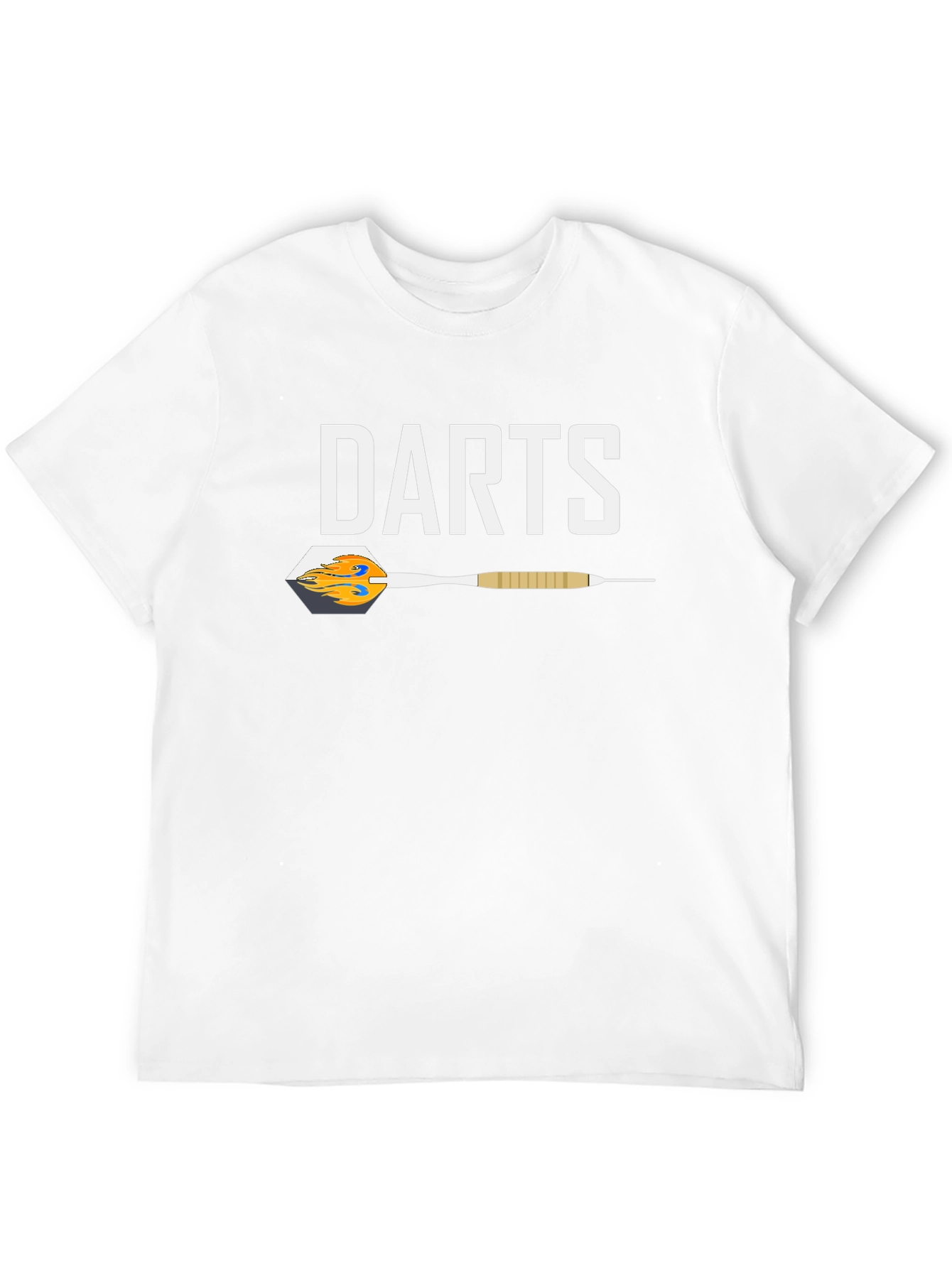 Darts Graphic T-Shirt - Black