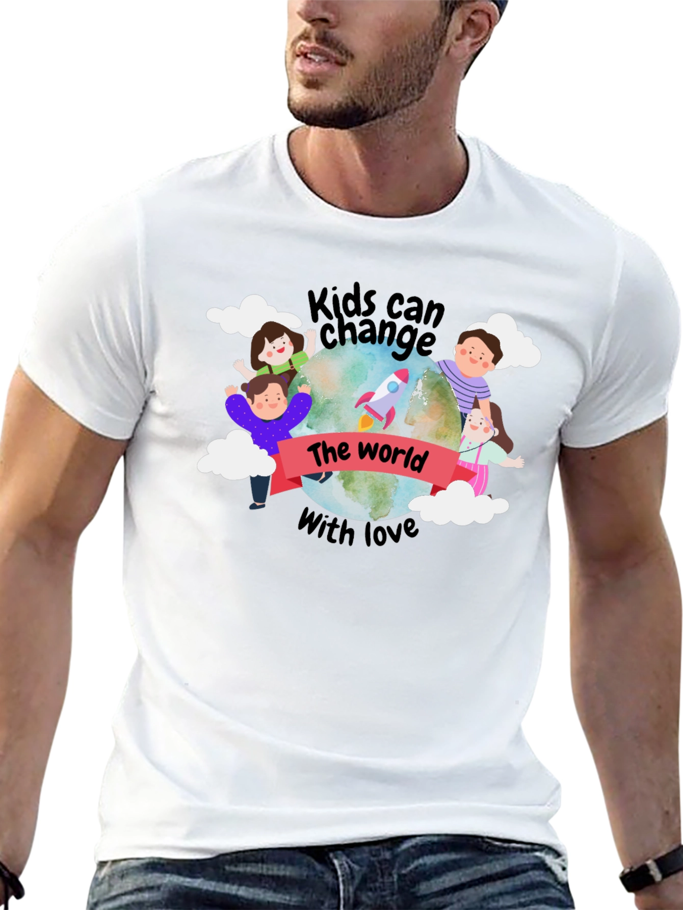 Kids Can Change the World Graphic Tee