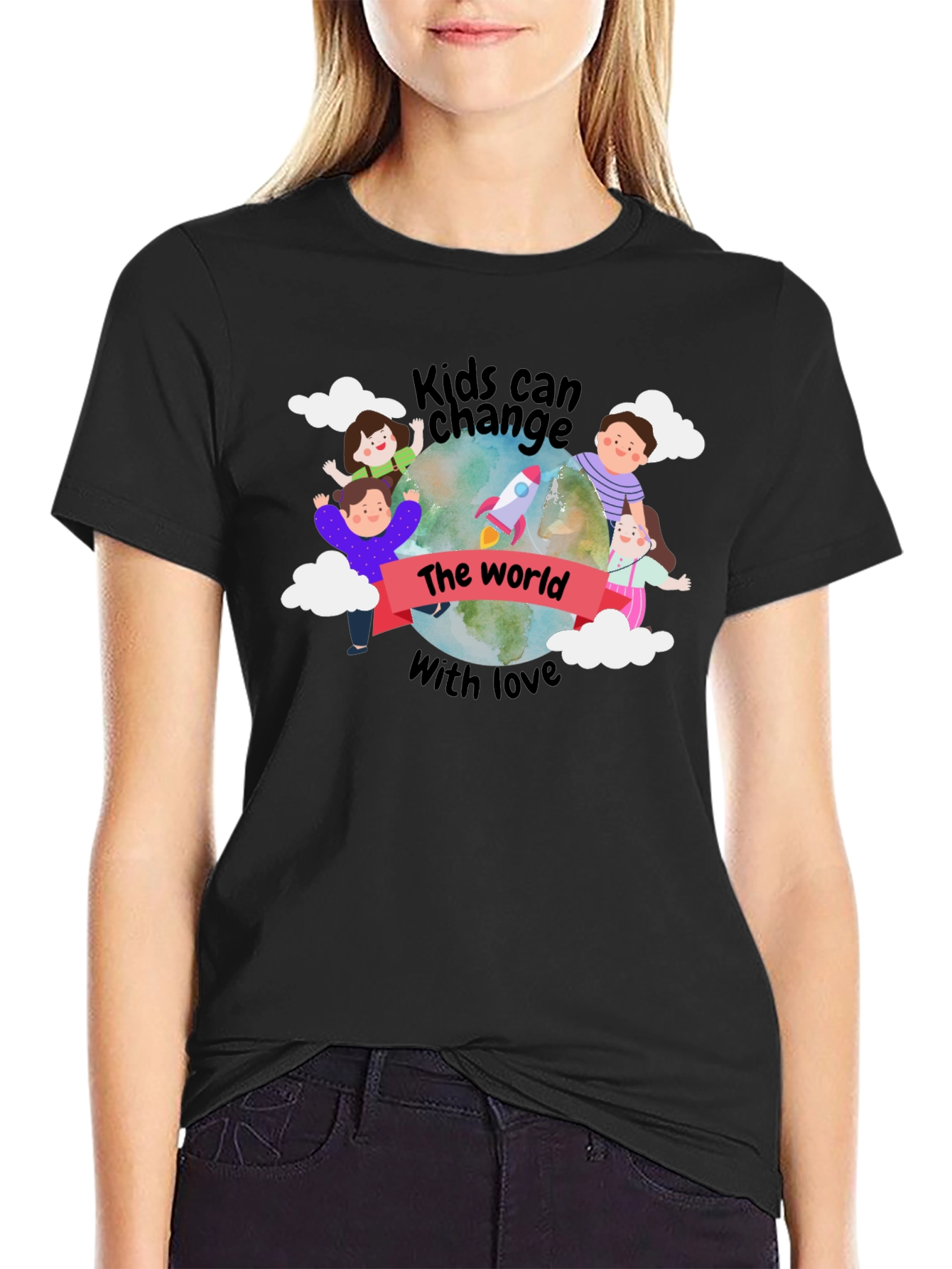 Kids Can Change the World Graphic Tee