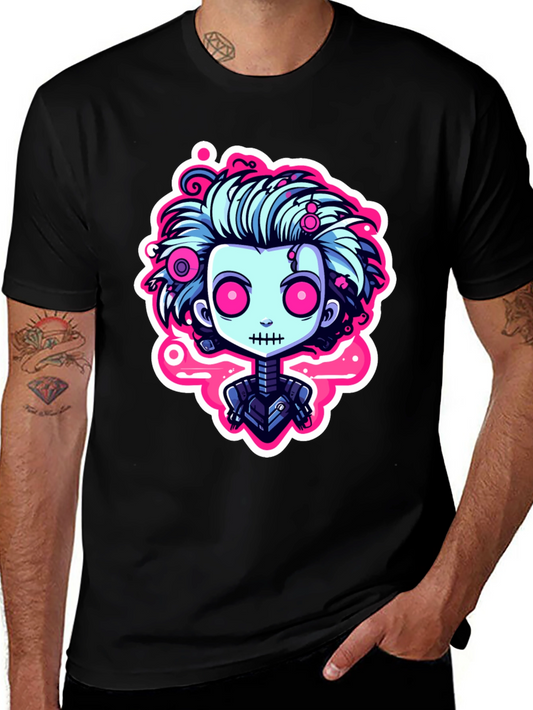 Cartoon Zombie Graphic Tee
