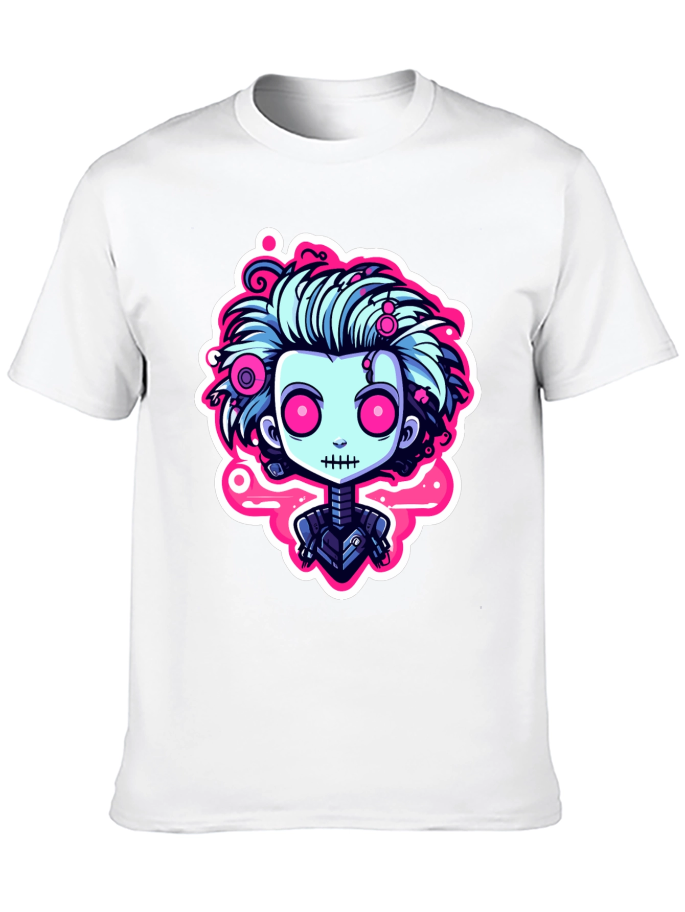 Cartoon Zombie Graphic Tee
