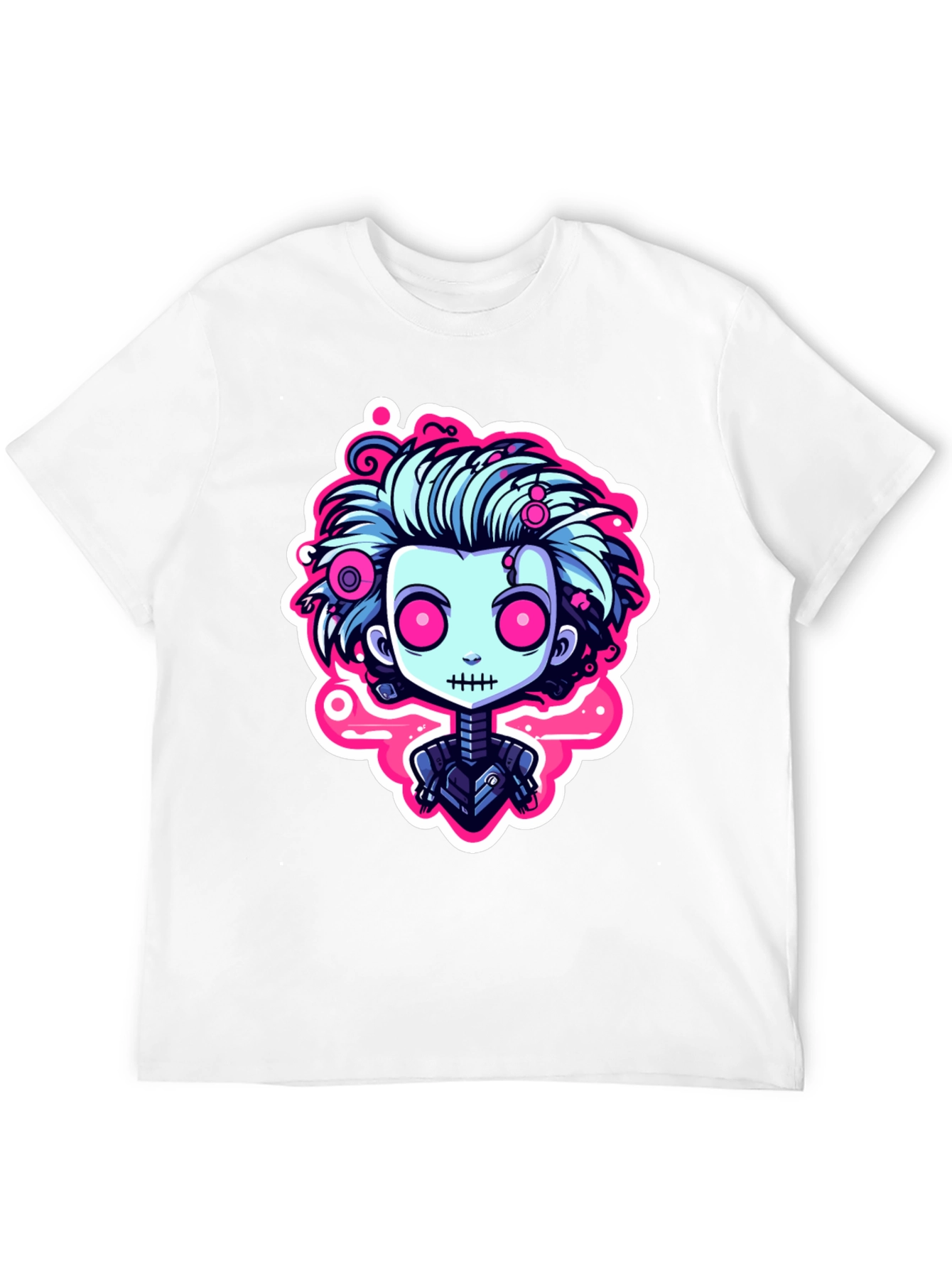 Cartoon Zombie Graphic Tee