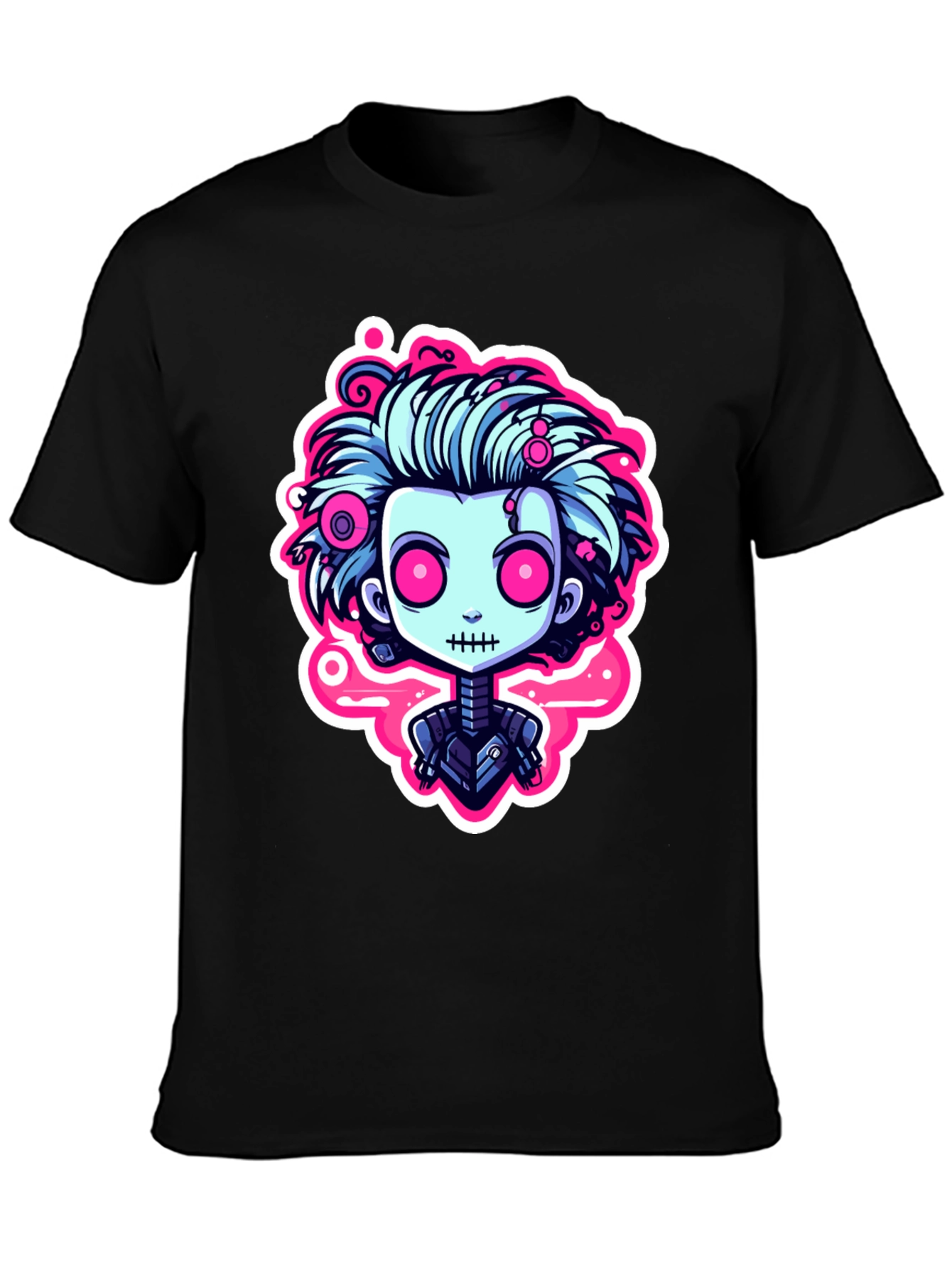 Cartoon Zombie Graphic Tee