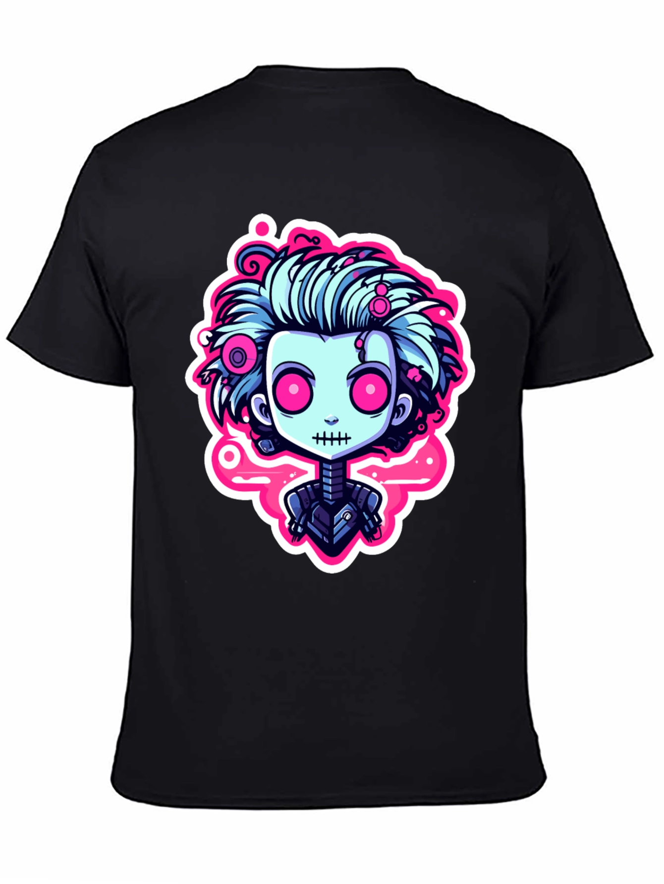 Cartoon Zombie Graphic Tee