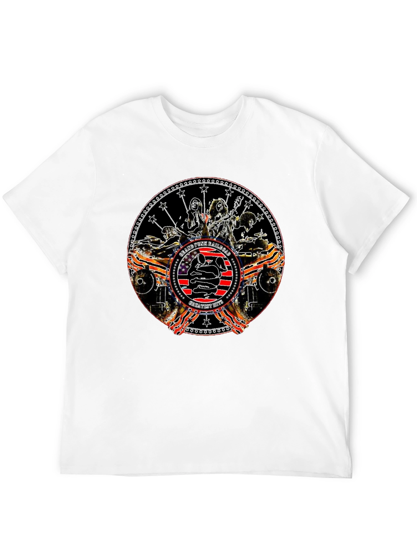 Grand Funk Railroad Tee - Classic Rock Style