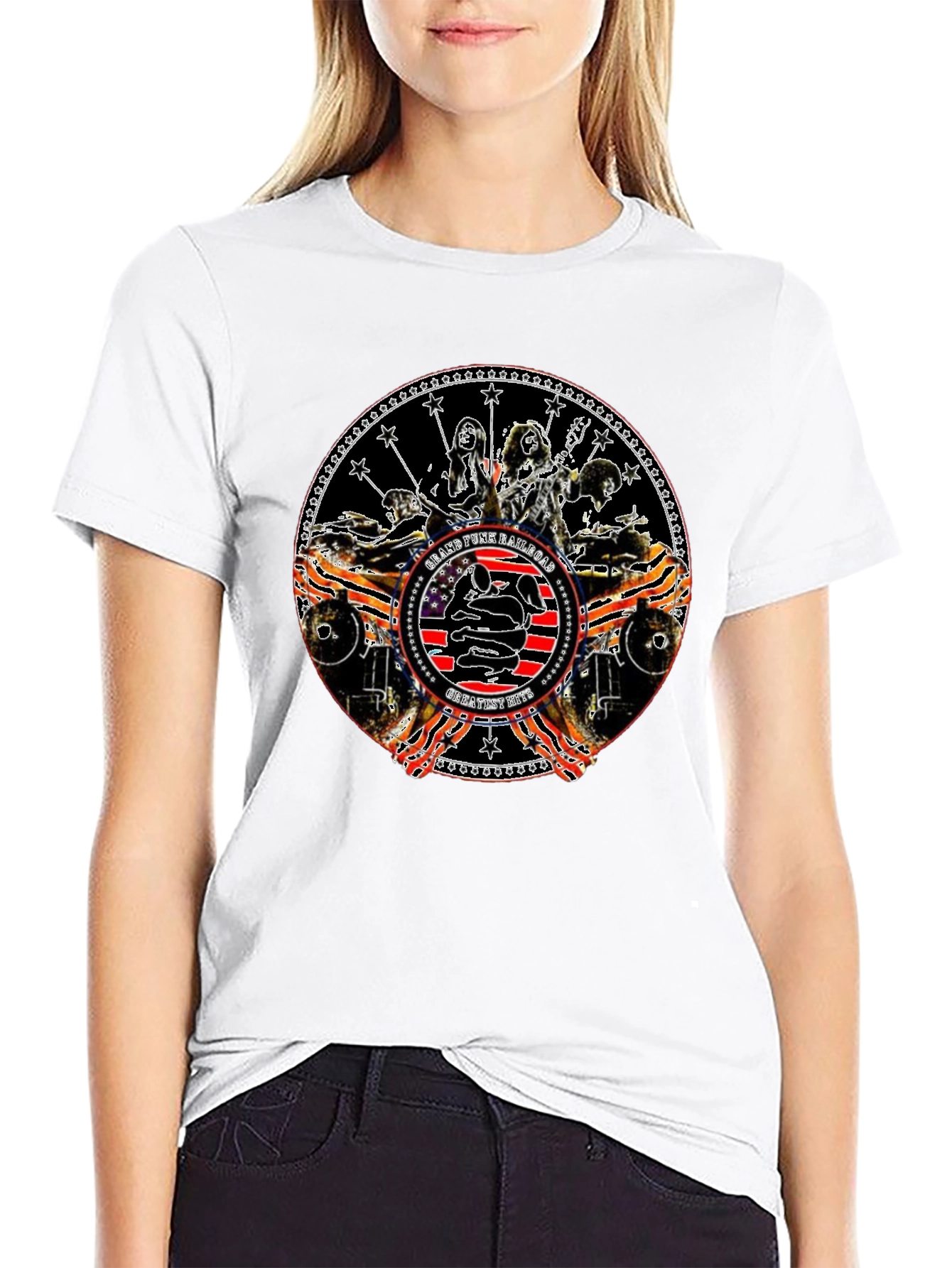 Grand Funk Railroad Tee - Classic Rock Style