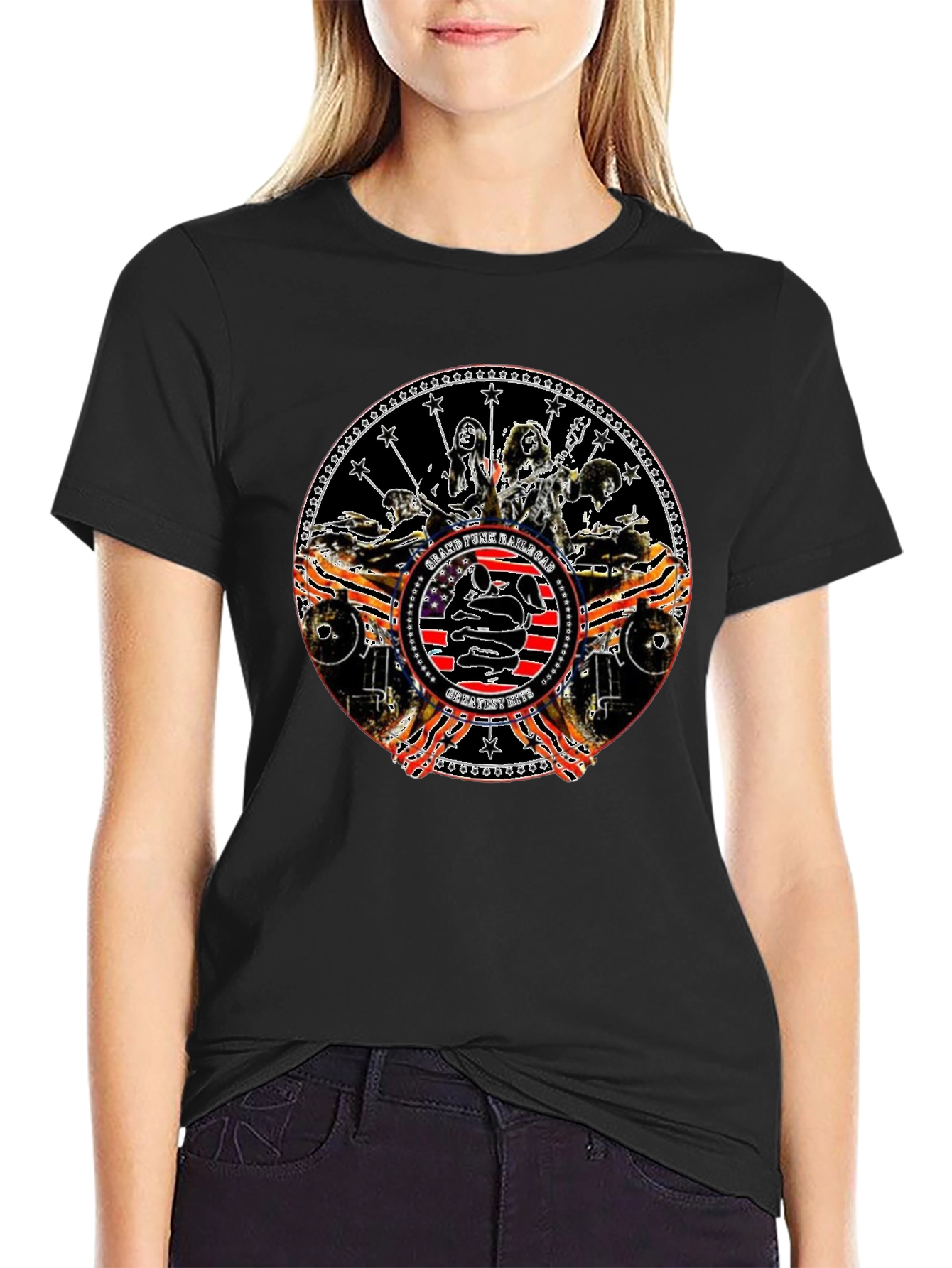 Grand Funk Railroad Tee - Classic Rock Style