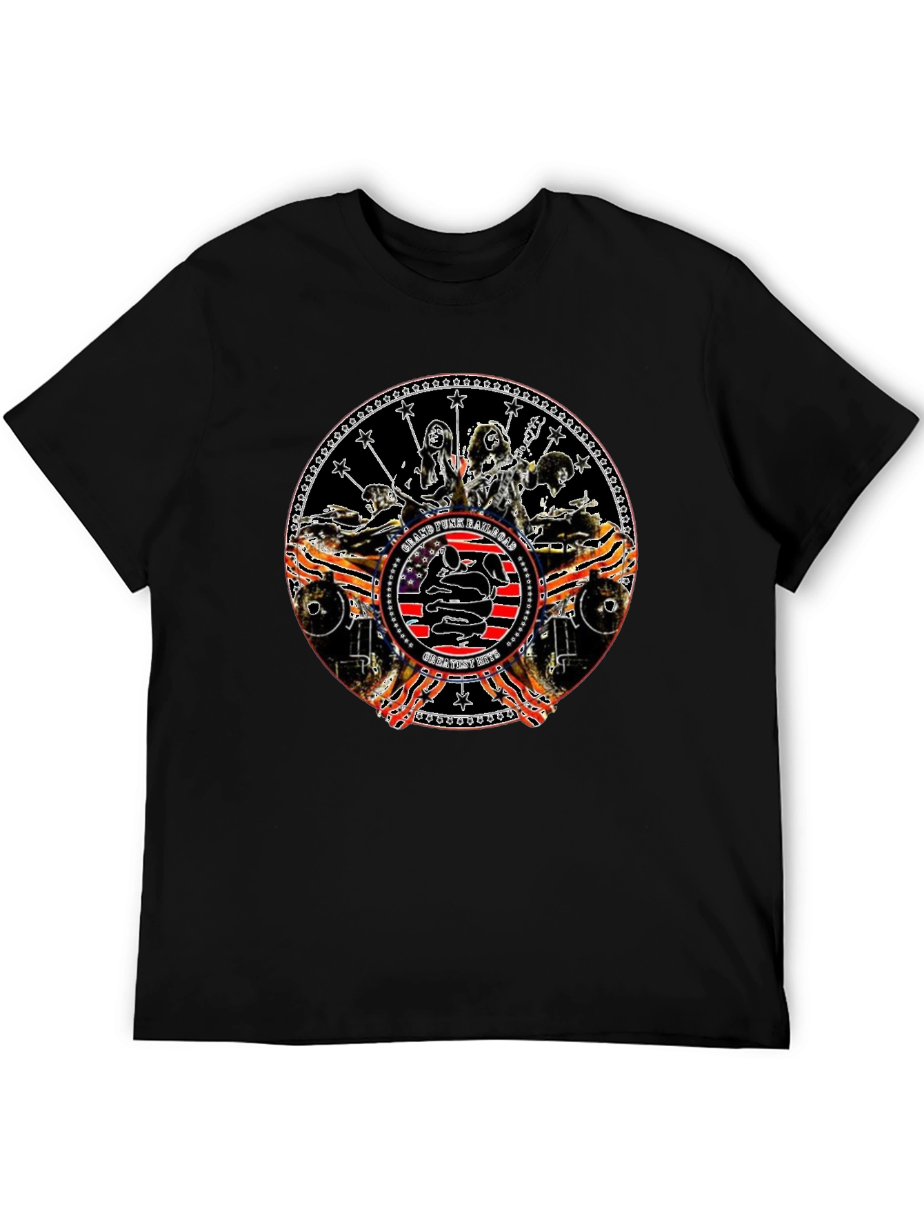 Grand Funk Railroad Tee - Classic Rock Style