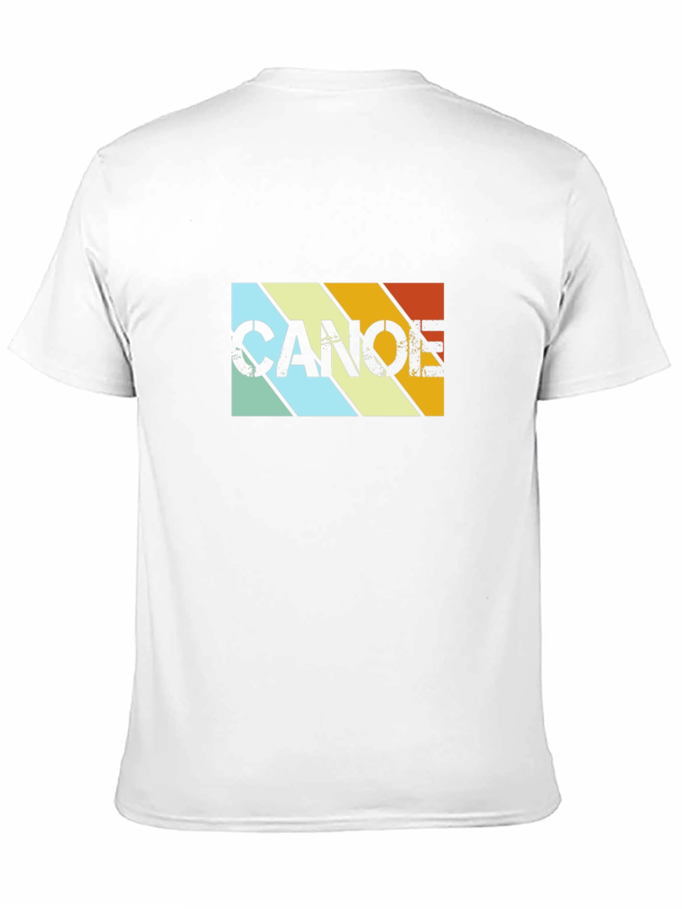 Retro Canoe Graphic Tee - Black