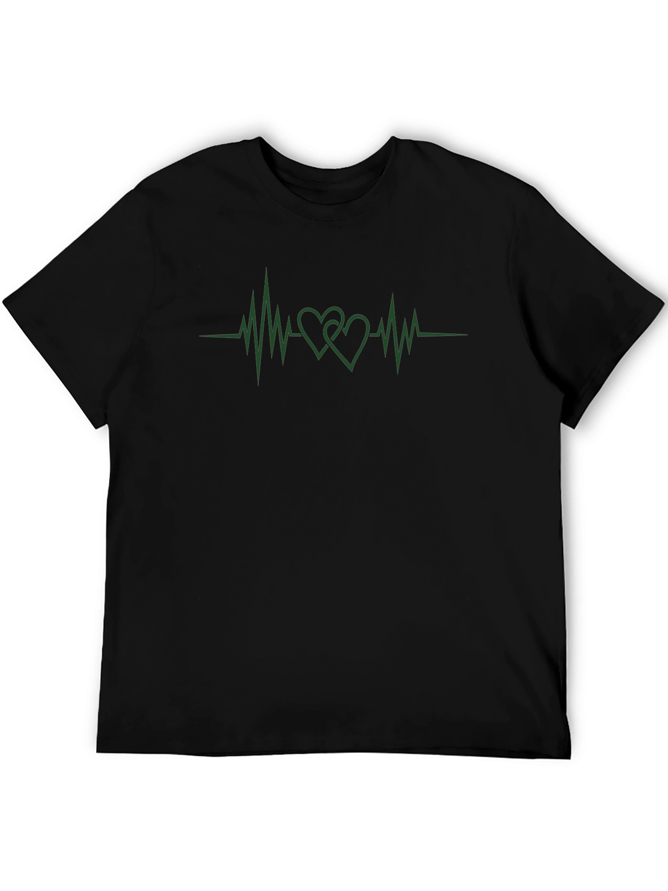 Heartbeat Love T-Shirt - Stylish Graphic Tee