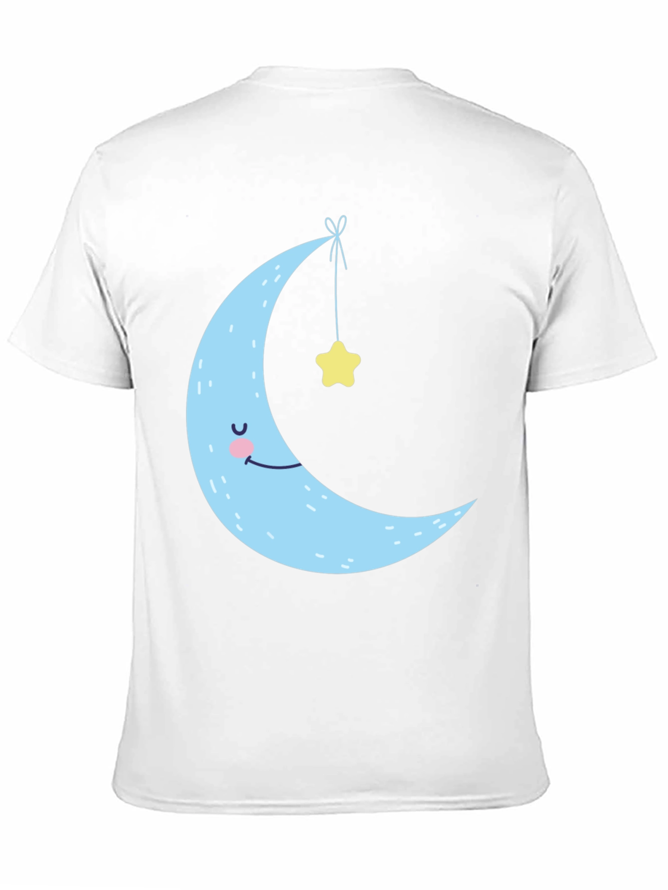 Dreamy Crescent Moon & Star Graphic Tee