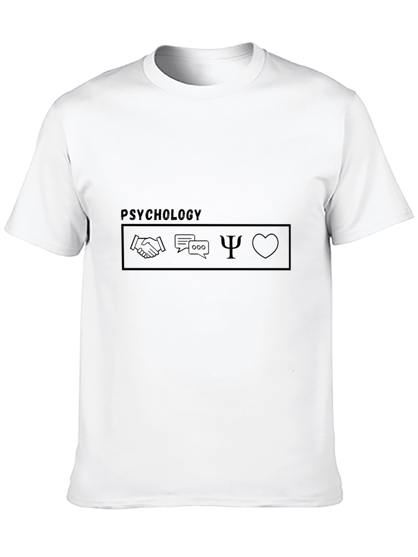 Psychology Symbol Black T-Shirt