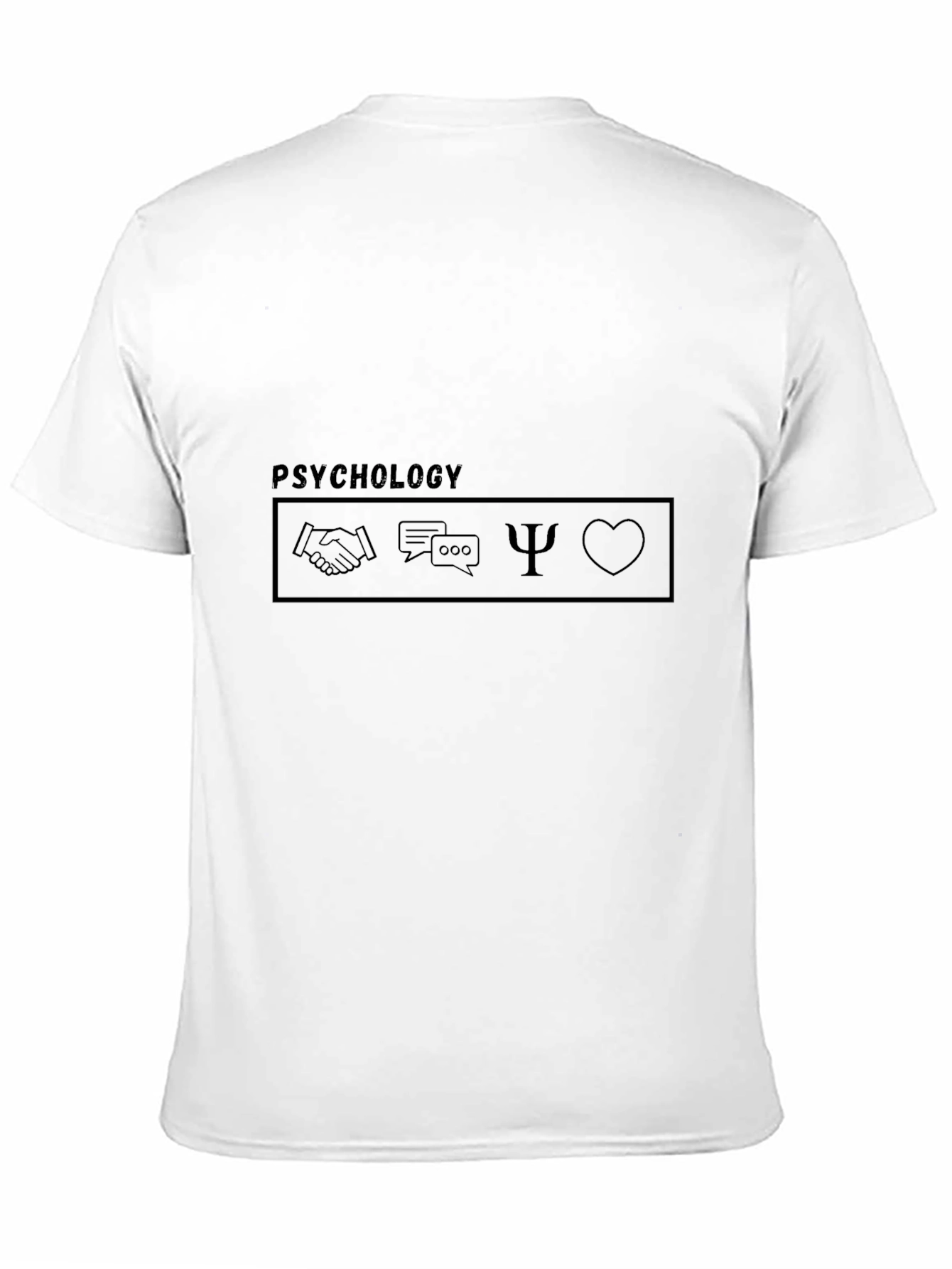 Psychology Symbol Black T-Shirt