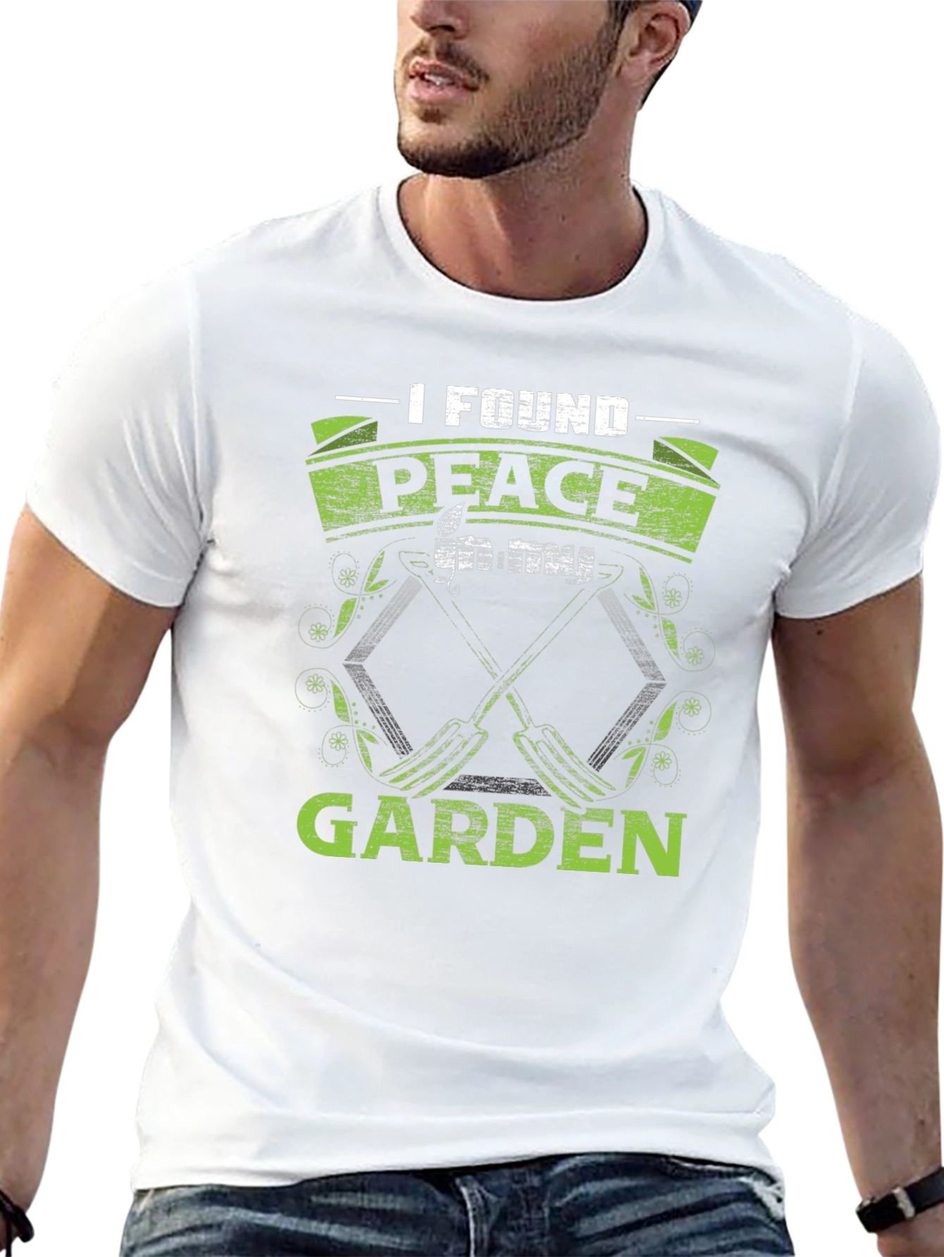I Found Peace in My Garden T-Shirt