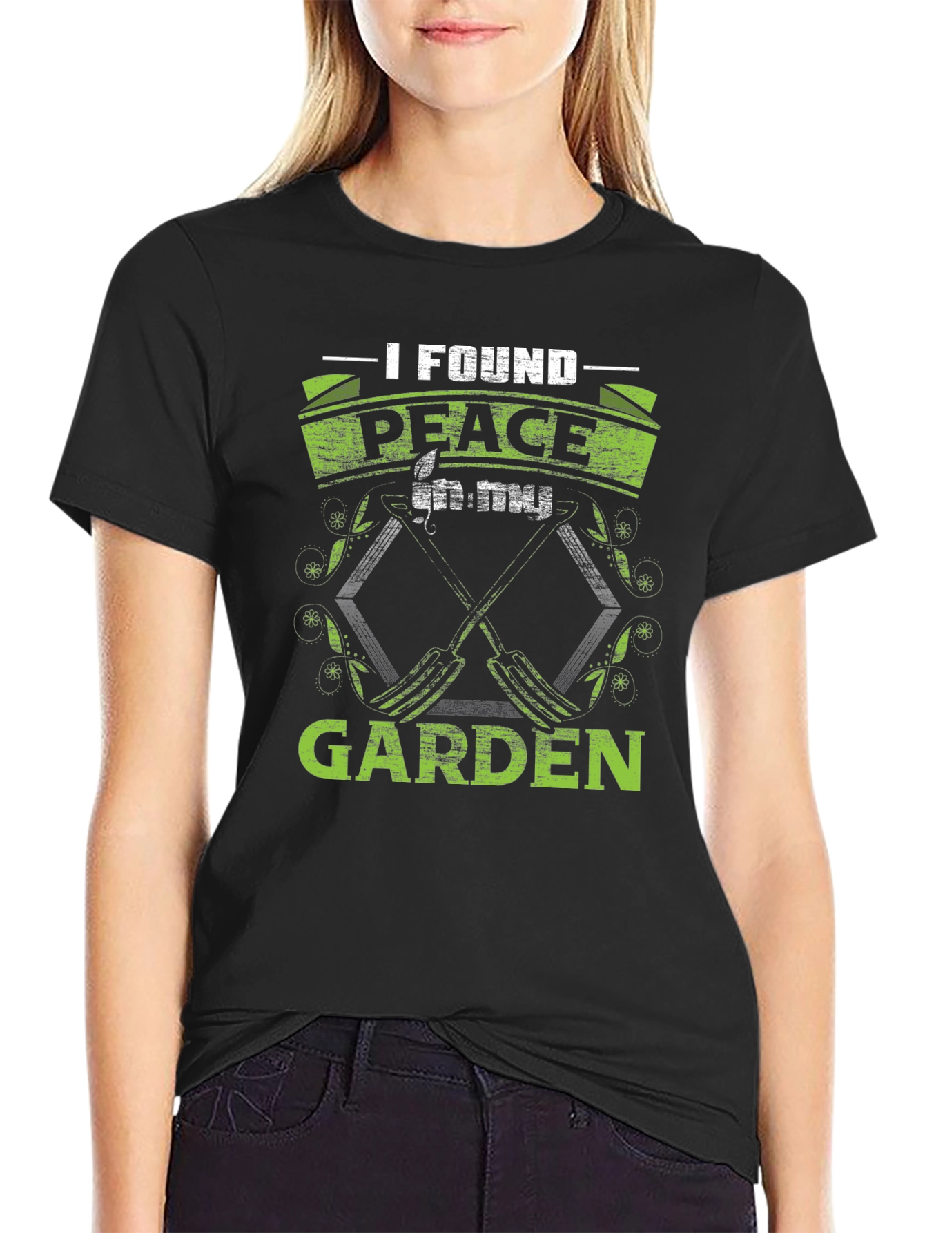 I Found Peace in My Garden T-Shirt