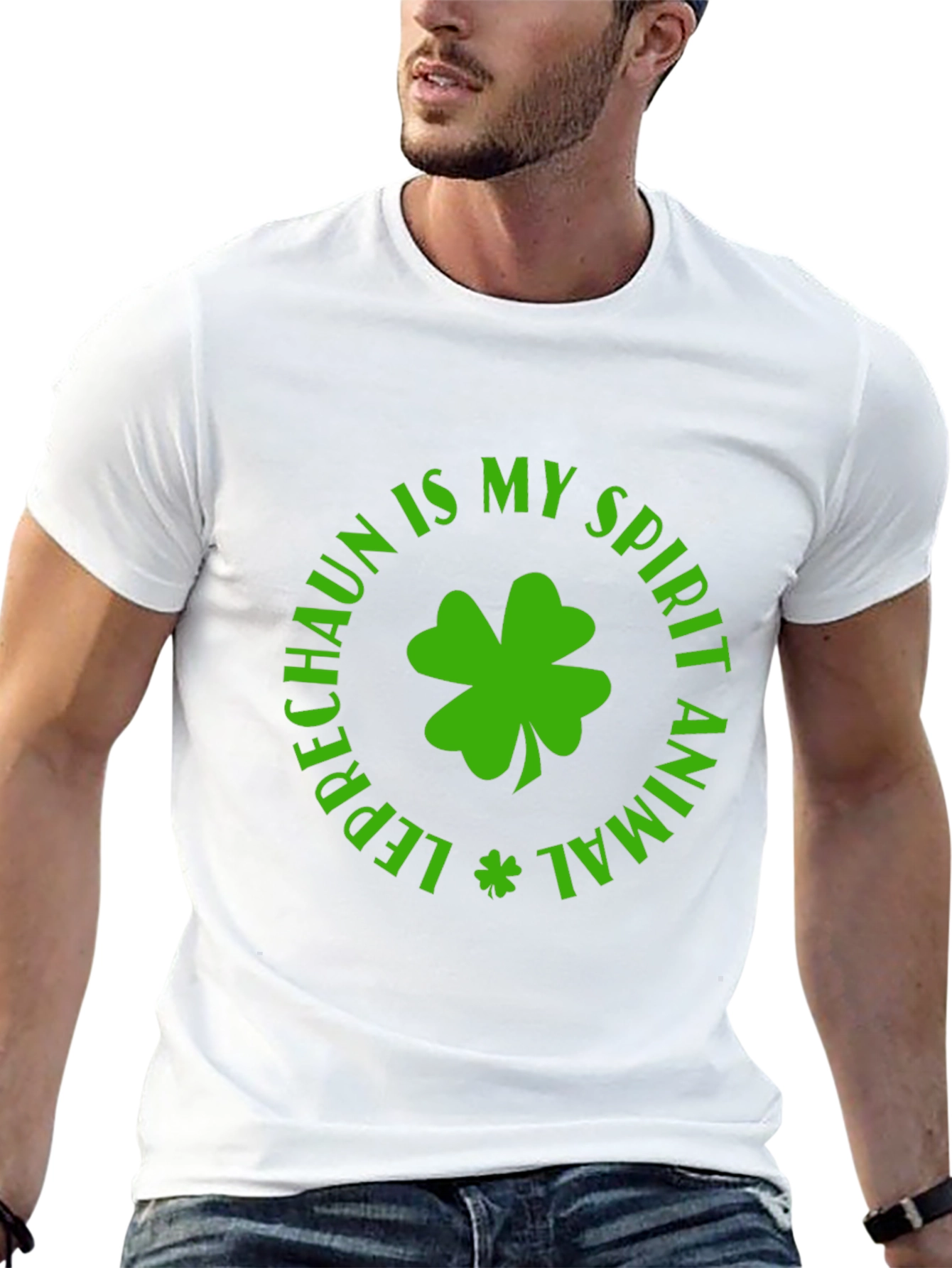 St. Patricks Day Leprechaun Spirit Animal T-Shirt