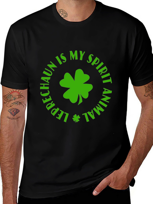St. Patricks Day Leprechaun Spirit Animal T-Shirt