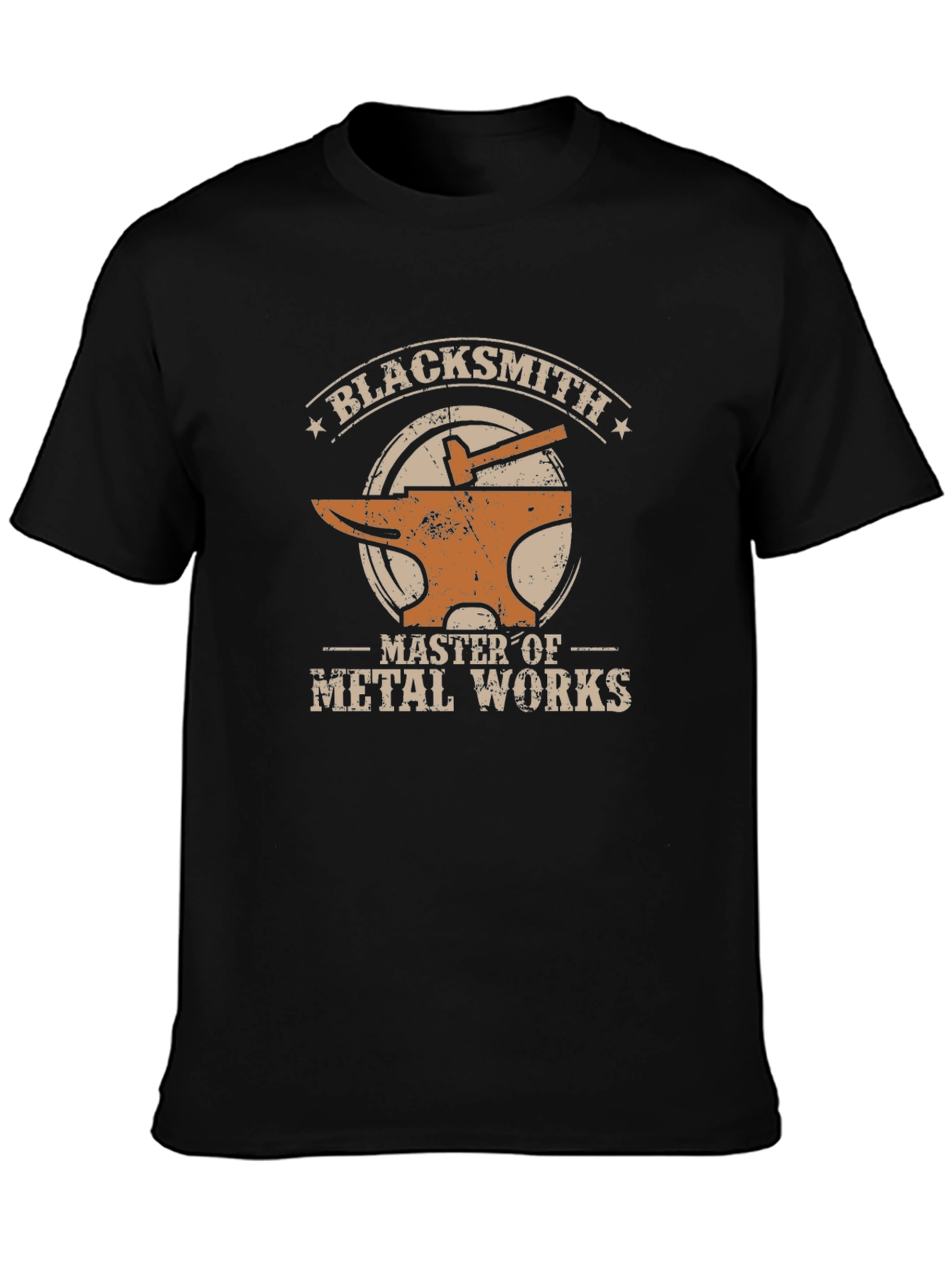 Blacksmith Master of Metal Works Graphic T-Shirt
