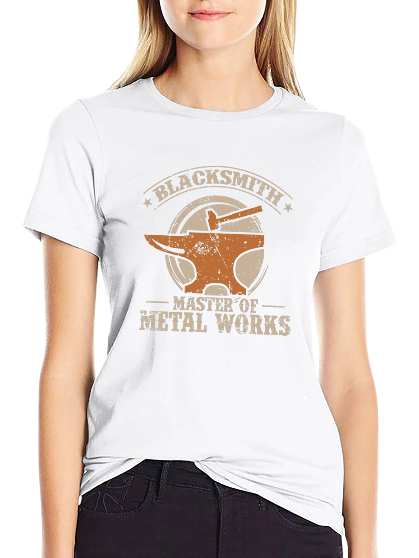 Blacksmith Master of Metal Works Graphic T-Shirt