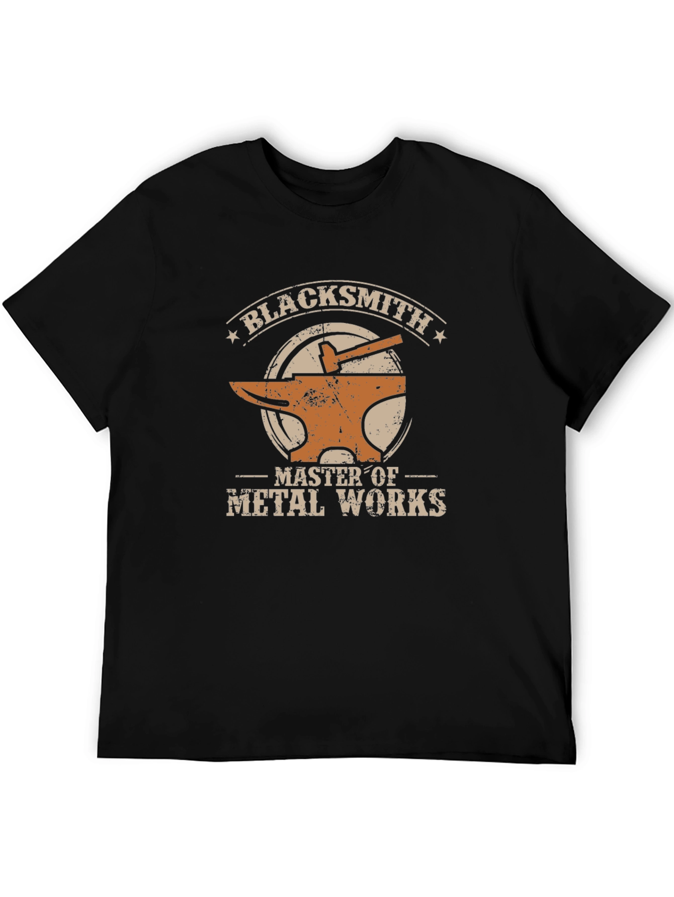 Blacksmith Master of Metal Works Graphic T-Shirt