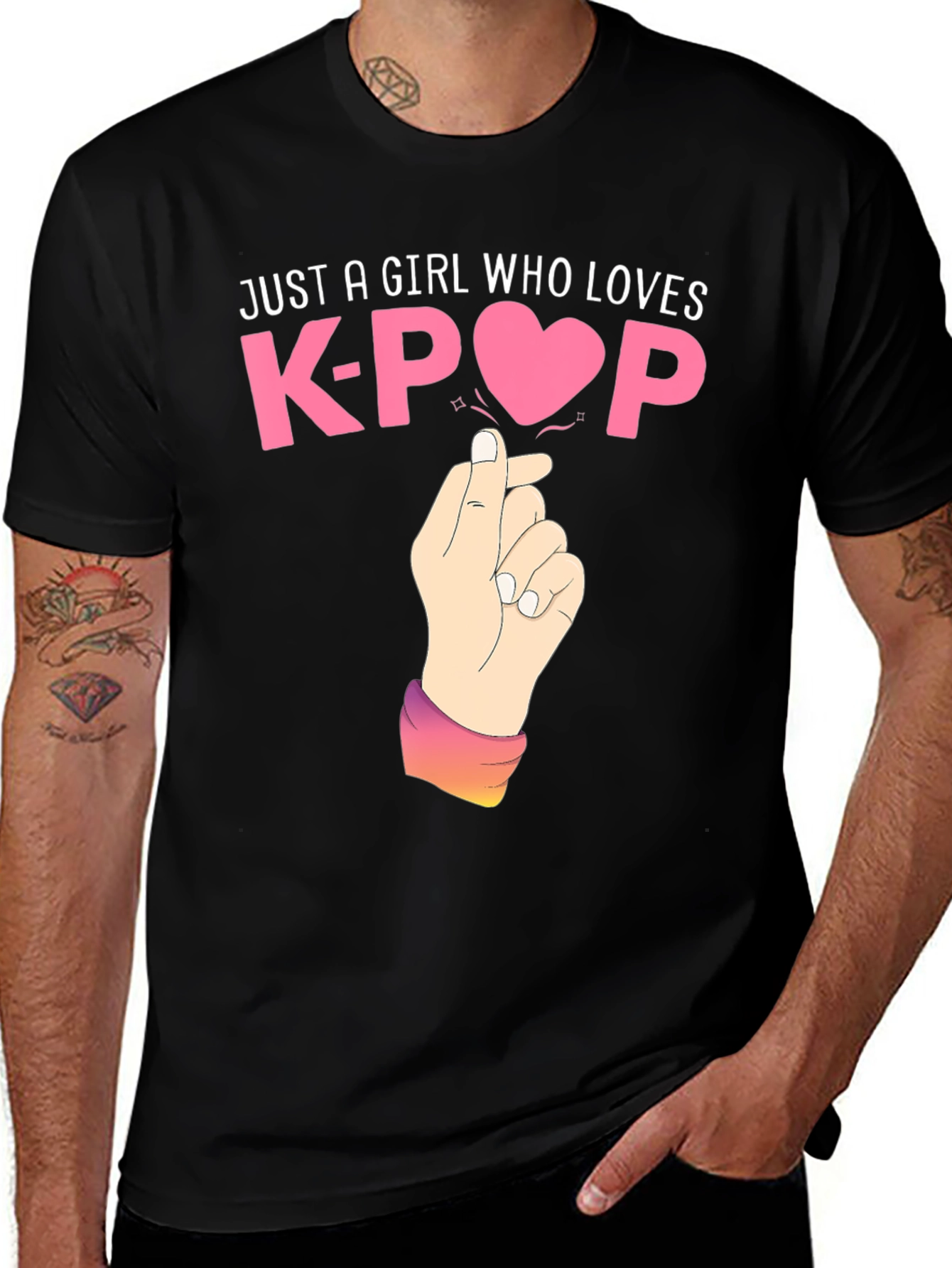 K-Pop Love Graphic Tee