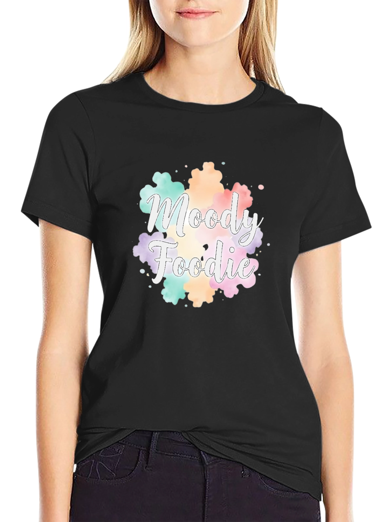 Moody Foodie Graphic Tee - Stylish Unisex Fit