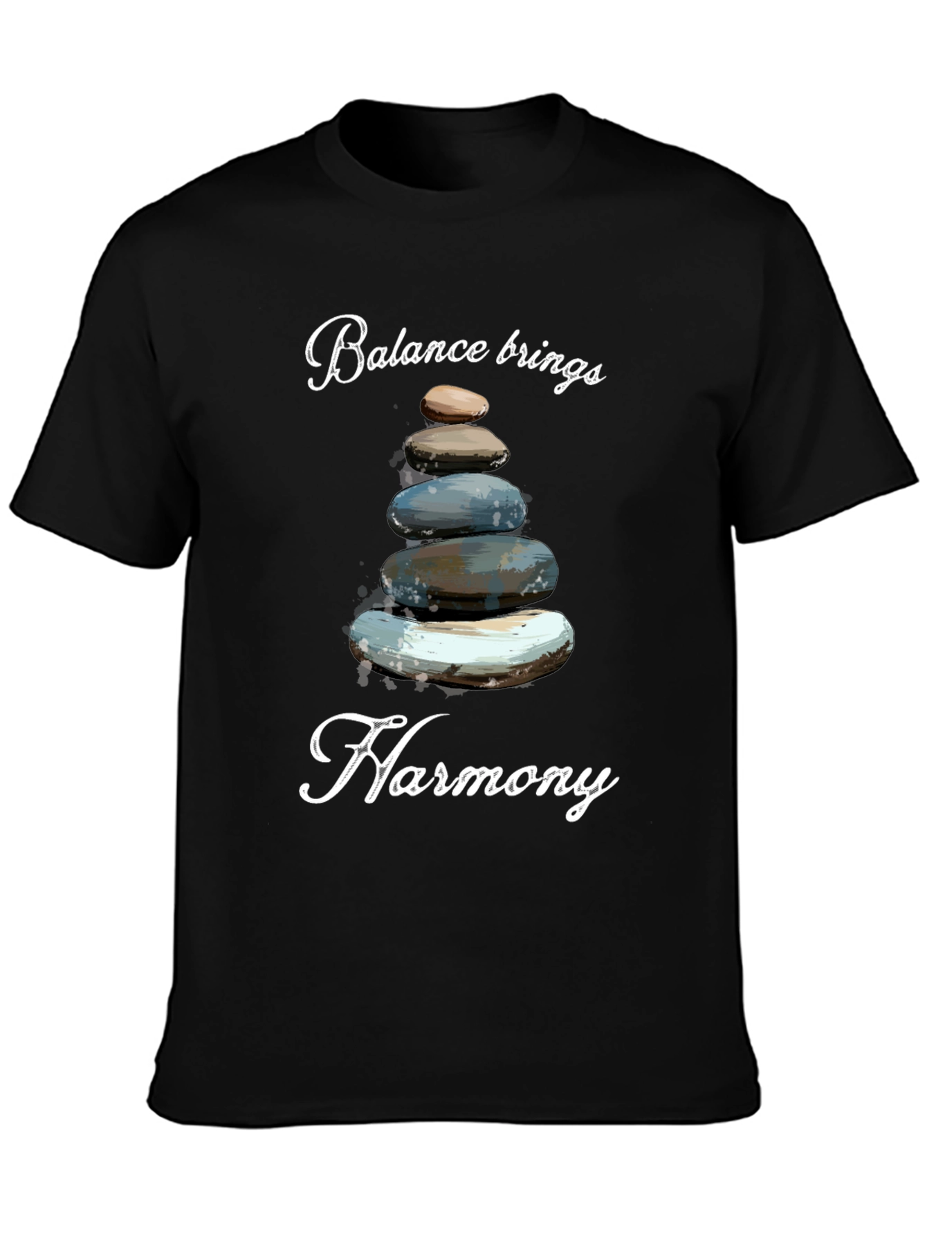 Balance & Harmony T-Shirt - Zen Style