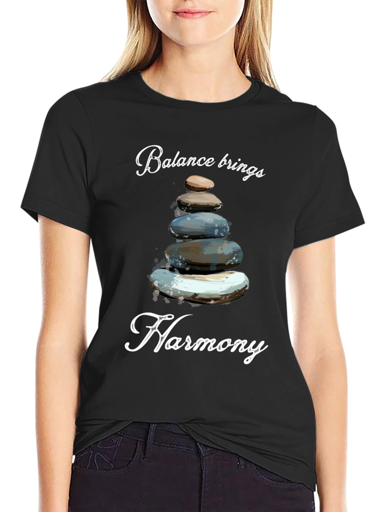 Balance & Harmony T-Shirt - Zen Style