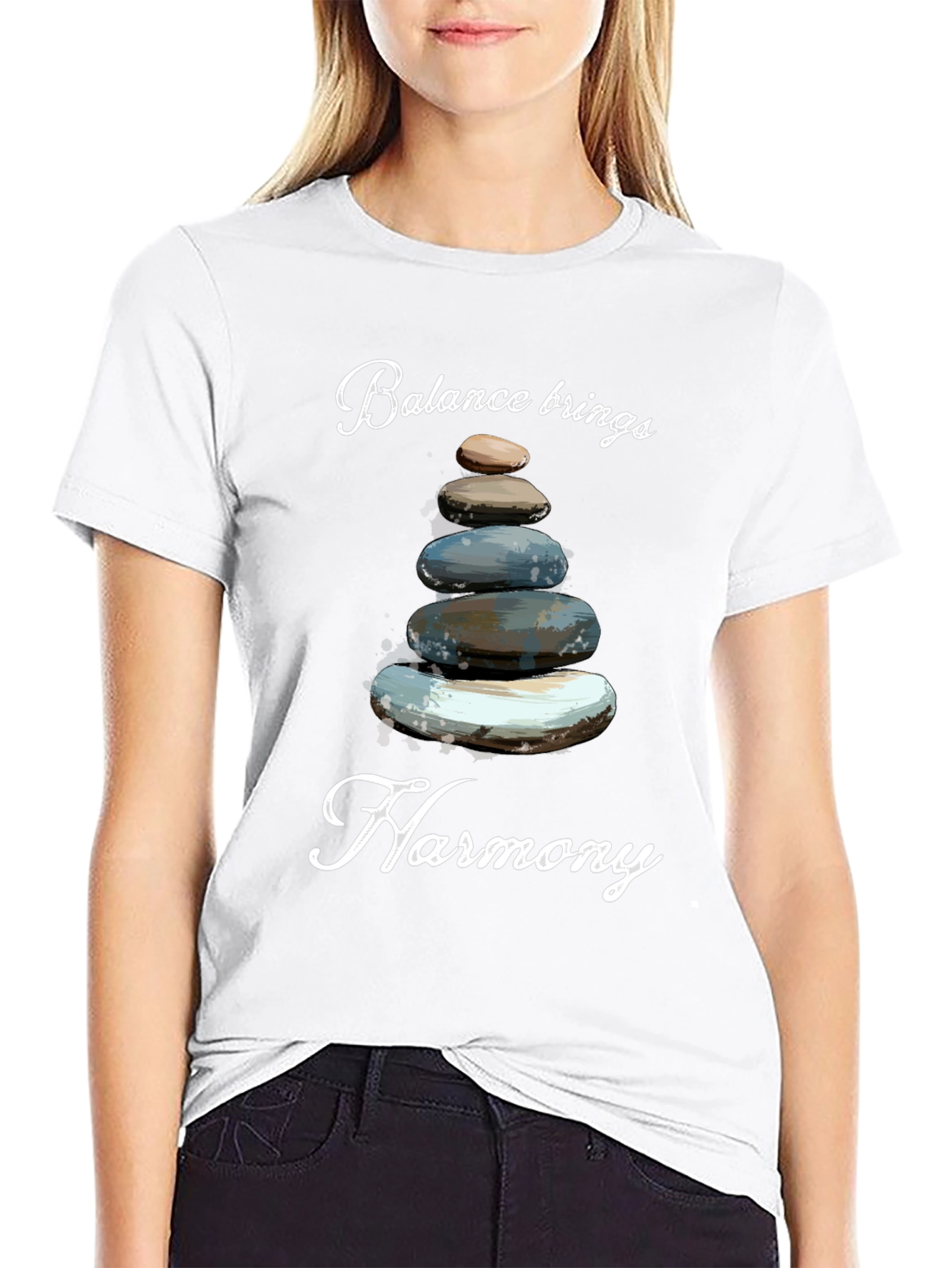 Balance & Harmony T-Shirt - Zen Style